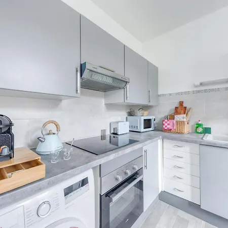 Apartmán Calme, Paris, Tram 9mim, Rer C 15min - Genius *